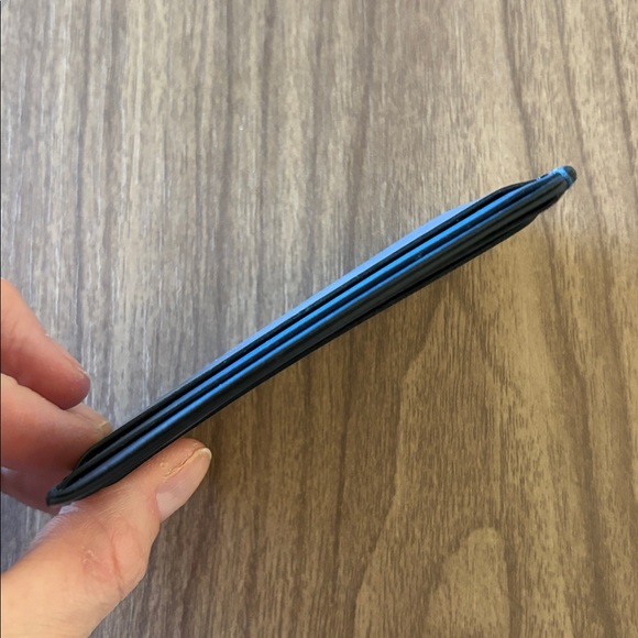 Smythson of Bond St blue Card Case id wallet credit card business - Picture 4 of 7